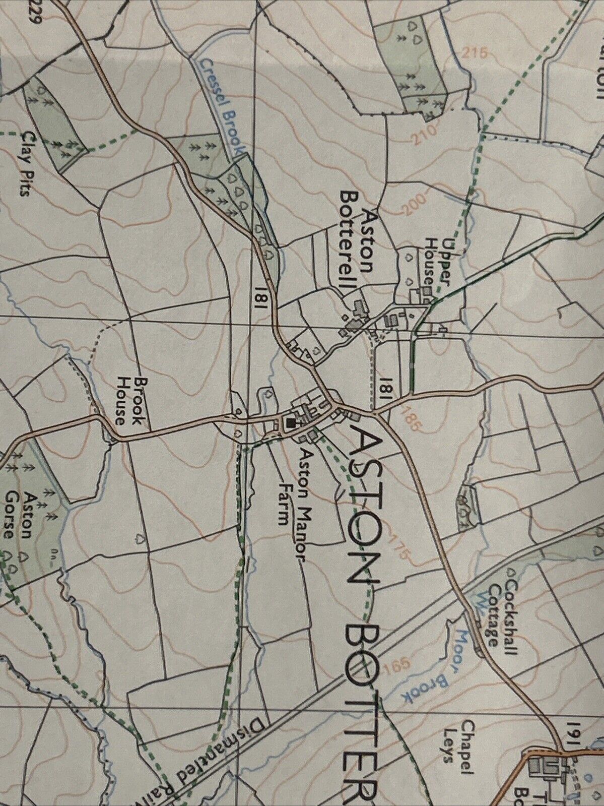 HIGHLEY Pathfinder 932 Ordnance Survey SO68/78 1:25000 1982 Chelmarsh Tuckhill
