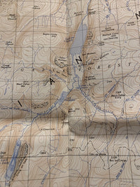 Kingussie Scotland - Ordnance Survey Map One Inch 1957 1962 Print Sheet 37