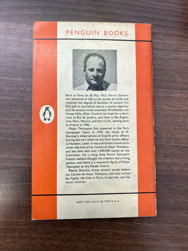 MAJOR THOMPSON LIVES IN FRANCE Pierre Daninos ; Penguin 1959 No 1382 Humour