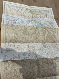 TENBURY WELLS MORTIMERS CROSS  Pathfinder Ordnance Survey SO 46/56 1:25000 1983