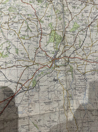 OKEHAMPTON Ordnance Survey Seventh Series Paper One inch 1960 Sheet 175 Chagford