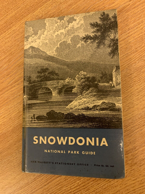 Snowdonia HMSO National Park Guide Hardback 1958 