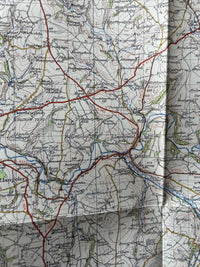 CARDIGAN Ordnance Survey Seventh Series Paper One inch 1952/63 Sheet 139 Nevern