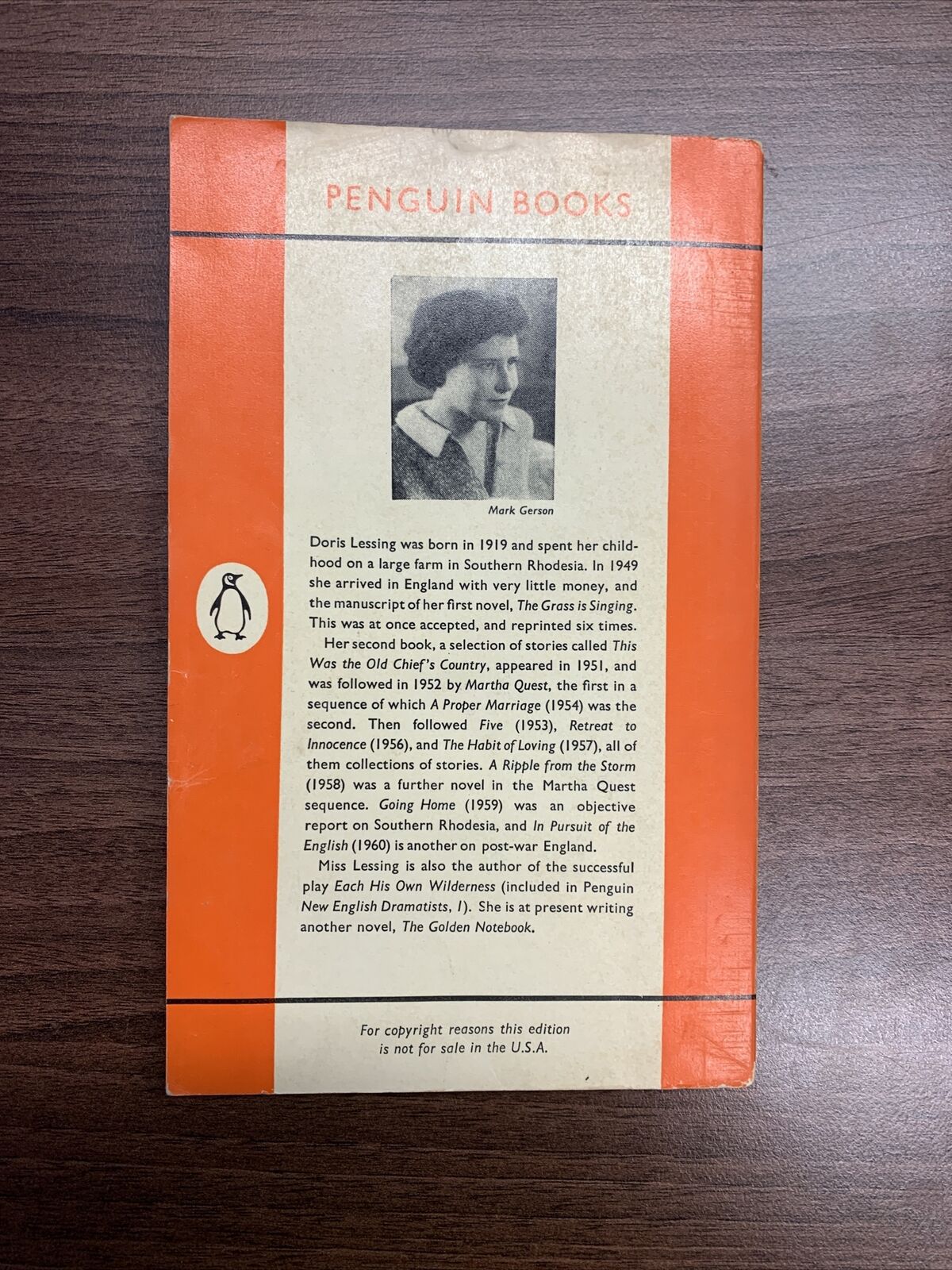 THE HABIT OF LOVING - Doris Lessing - Penguin Paperback 1960