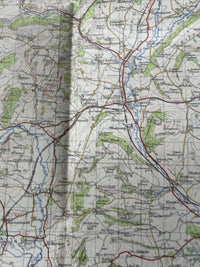 LUDLOW Ordnance Survey Seventh Series Paper One inch 1952/63 Sheet 129 Brimfield