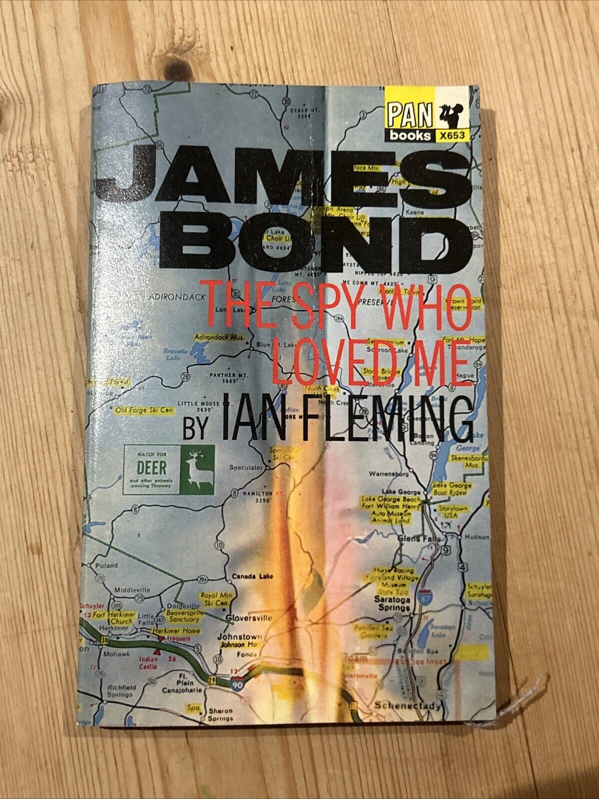 THE SPY WHO LOVED ME James Bond By Ian Fleming Pan Books 1967 No X653 007