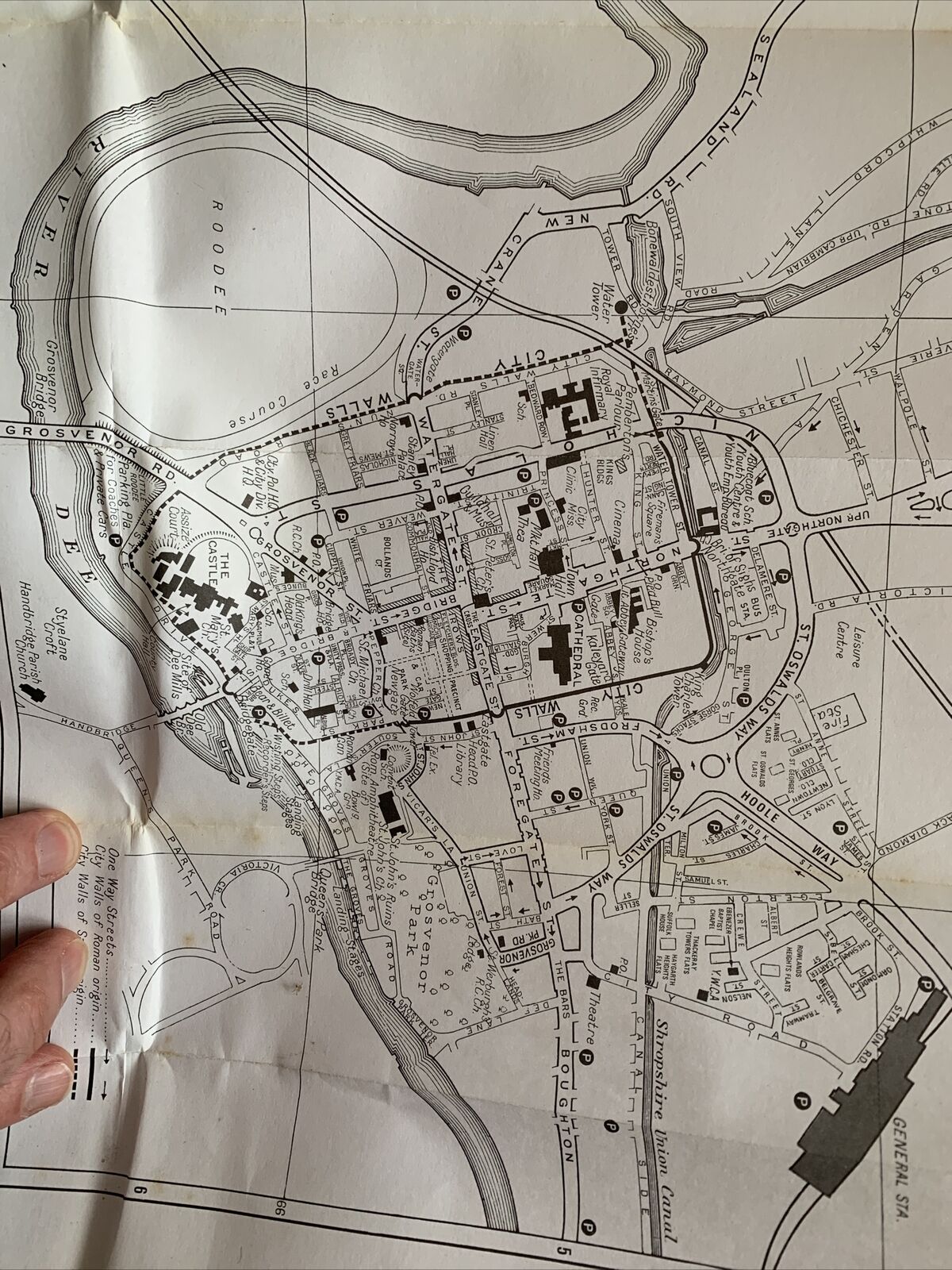 Chester Map - Geographia Circa 1970?