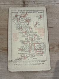 NORTHAMPTON Ordnance Survey Seventh Series Paper One inch 1953 Sheet 133 Corby