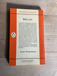 BILLY LIAR Keith Waterhouse - Penguin Book 1962 No 1783 Penguin First