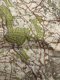 HUDDERSFIELD Ordnance Survey Map One Inch 1947 Sheet 102 Paper Sixth Edition