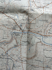 LLECHRYD Ordnance Survey 1:25,000 First Series Sheet SN24 1952 Cwmcoy Blaenporth