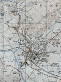 CRIEF Ordnance Survey 1:25,000 First Series 1956 Sheet NN82 Perthshire