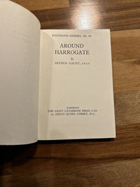 AROUND HARROGATE Footpath Guides Number 80 First Edition 1948 Arthur Gaunt