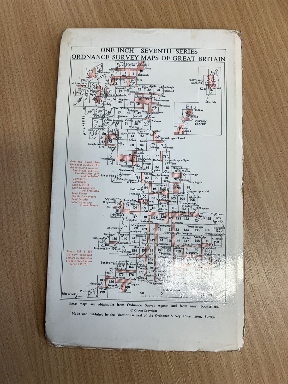 DOLGELLAU Ordnance Survey Map No 116 Seventh Ed 1962 Portmadoc Coed Y Brenin