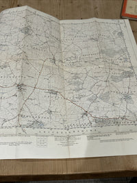 BILLESDON Ordnance Survey Sheet SK70 2 & Half Inch MAP 1951 Owston Lowesby