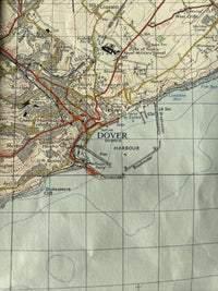 EAST KENT 1969 Ordnance Survey One Inch Map Sheet 173 Dover Sandwich Whitstable