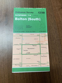 BOLTON South Pathfinder Ordnance Survey 1:25000 1992  No 712 Walkden Aspull