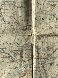 HALESWORTH Ordnance Survey 2 1/2 Inch Map 1:25000 1956 Sheet TM37 Tatty