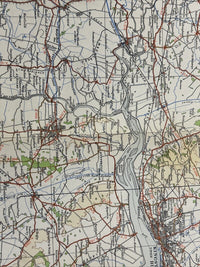 NORTH MIDLANDS & LINCOLNSHIRE Ordnance Survey Sheet 6 Quarter Inch Map 4th Ed