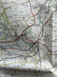 BERWICK UPON TWEED Ordnance Survey One Inch Sheet 64 Good Condition 1965 Holy