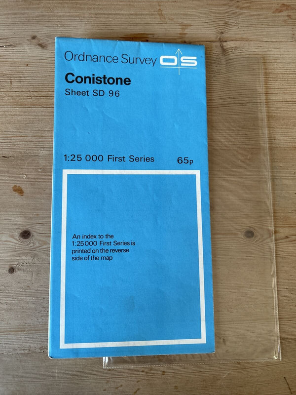 CONISTONE Theshfield Ordnance Survey 1:25,000 First Series 1957 Sheet SD96