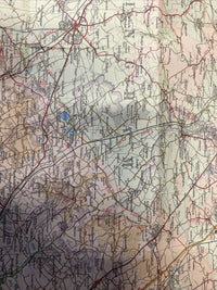 HERTS & BUCKS Bartholomew - Half Inch Map 1969 No 15 North London Aylesbury