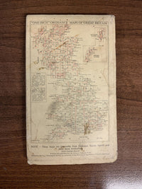 WESTON SUPER MARE Ordnance Survey CLOTH Map 1946 Sixth Series Sheet 182 Wells