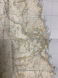 Ilfracombe Devon - Ordnance Survey 1:25,000 Second Series Map Green 1968 Lundy