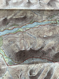 LORN & LOCHABER Ordnance Survey One Inch Paper Tourist Map 1959 Oban & Lochaber