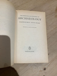 The PENGUIN DICTIONARY OF ARCHAEOLOGY W Bray & D Trump Penguin Reference Books