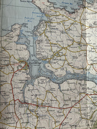 NEWQUAY & PADSTOW Cloth No 185 1961 7th Series Ordnance Survey 1 Inch Map Bodmin