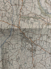 CHIRK & ELLESMERE Pathfinder 827 Ordnance Survey Sheet 1:25000 1990 Whittington