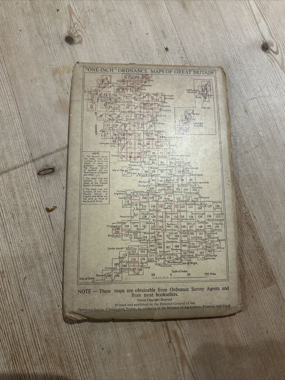 CARDIGAN Ordnance Survey CLOTH Map 1952 Sheet 139 Seventh Series Carmarthen