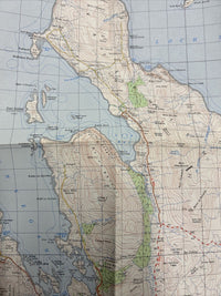 NORTH SKYE Ordnance Survey One Inch Sheet 24 Good Condition 1957 Bracadale