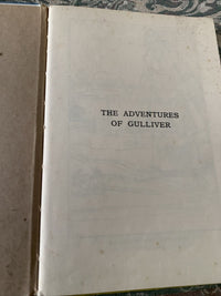 The ADVENTURES of GULLIVER Blackies easy to read books Childrens Book 1950? 