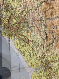Bartholomew Half Inch Map No 7 North Somerset 1970 Bristol Bath Cardiff