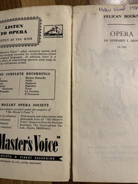 OPERA Edward J Dent - Pelican Books A150 1945