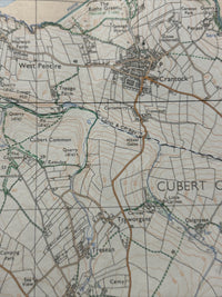 PERRANPORTH  Pathfinder Ordnance Survey SW75 1:25,000 1977 Crantock Goonhavern