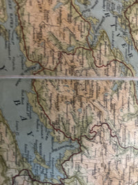 AA KILLARNEY and CORK Motor Map Sheet 5 Ireland Cloth Dingle Bay Corcaigh