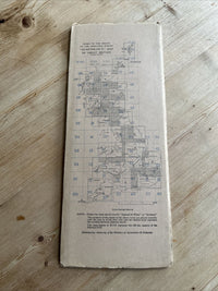 ENGLAND NORTH EAST Ordnance Survey CLOTH Sh 3 Quarter Inch Map 4th Ed 1946 York