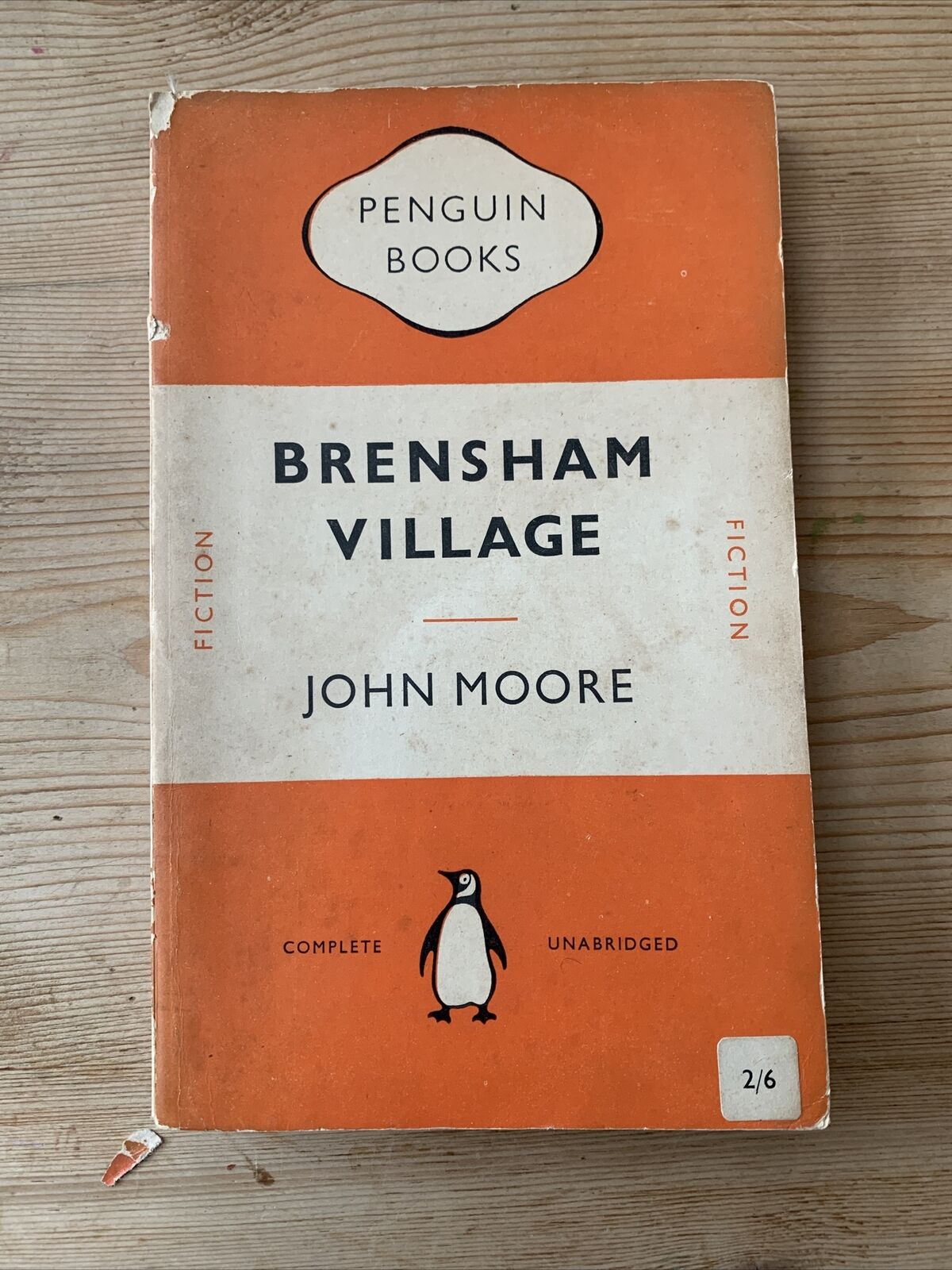 BRENSHAM VILLAGE By John Moore  Penguin Books 1952 Orange Conservation