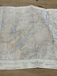 DOLGARROG Ordnance Survey Sheet SH76 Map 1:25000 First Series 1953 Llanrwst