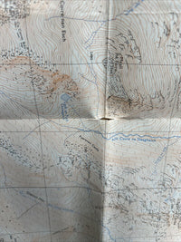 UPPER GLEN ORRIN Ordnance Survey Map Pathfinder NH 24/34 1974 Strathconon Forest