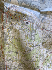 Chatham & Maidstone No 172 1957 Seventh Series Ordnance Survey One Inch Map