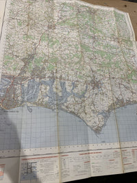 CHICHESTER Ordnance Survey One Inch Sheet 181 1970  Portsmouth Bognor Regis