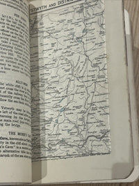 CRICCIETH BEDDGELERT FFESTINIOG - Ward Lock Illustrated Hardback 1950s? Maps