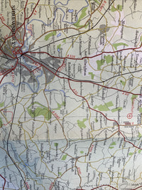 Stoke On Trent & Salop - Bartholomew National Map Series No 23 1975