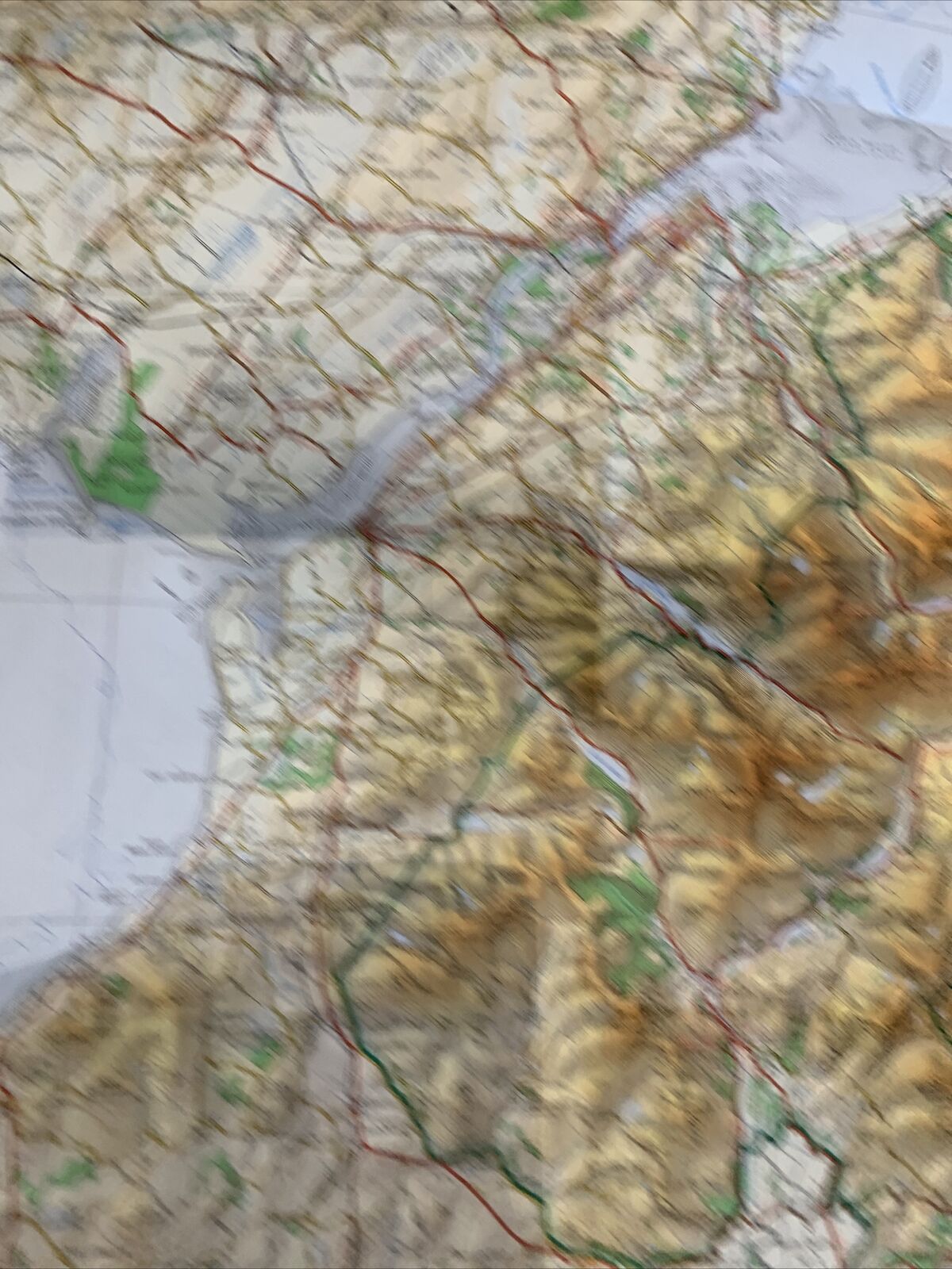 SNOWDONIA NATIONAL PARK Half Inch ORDNANCE SURVEY TOURIST MAP 1966 Badmouth Bala