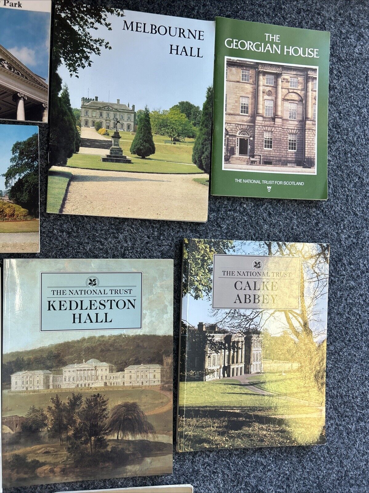 UK CASTLES Stately Homes COLOUR GUIDE BOOKS  12 No Bundle Job Lot Kedleston Hall