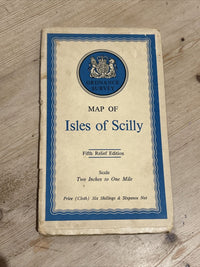 ISLES OF SCILLY Ordnance Survey Two Inch / Mile  National Grid Sheet 1933